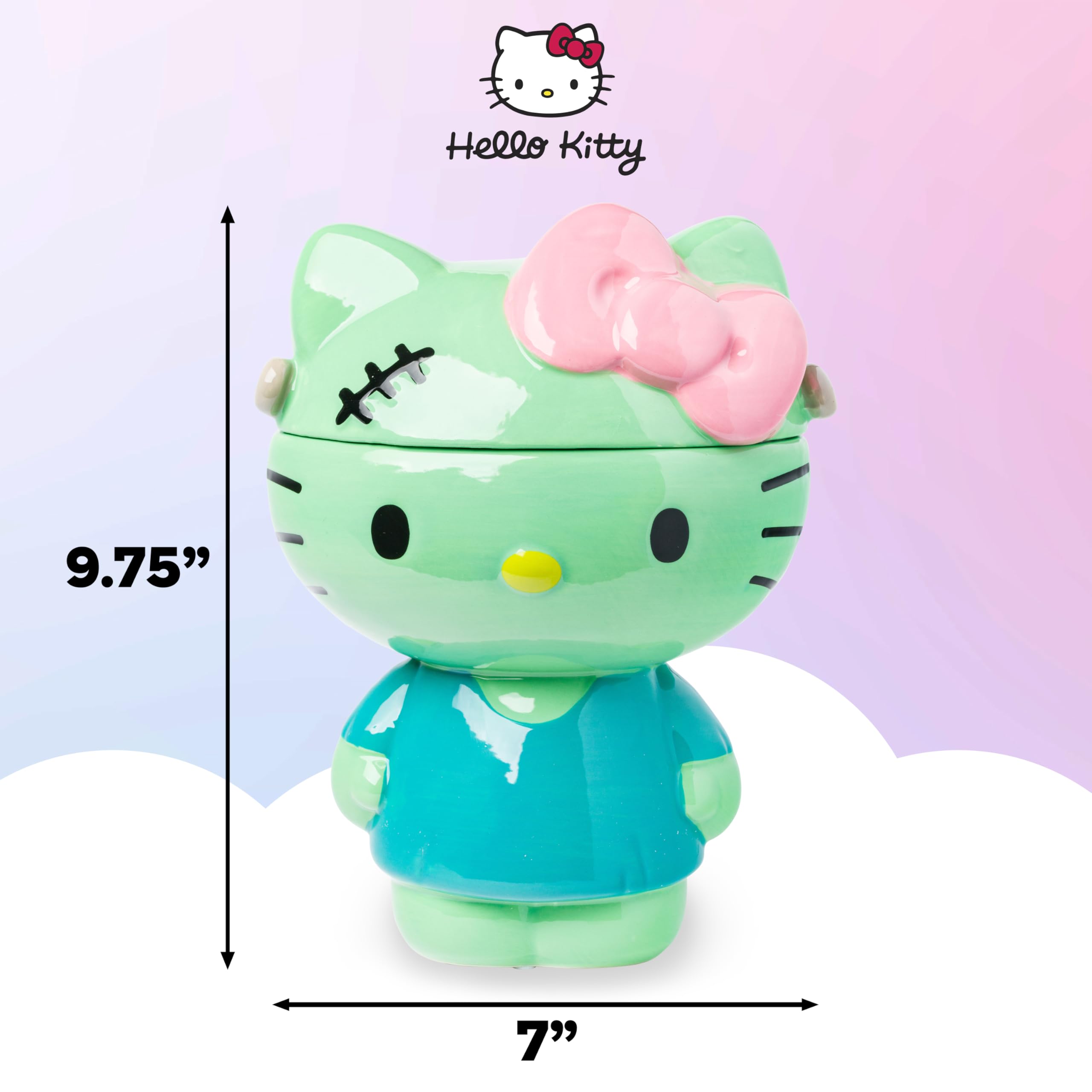 Amazon.com: Silver Buffalo Sanrio Hello Kitty Frankenstein